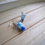 Blaubeer-Milchshake-Ohrringe
